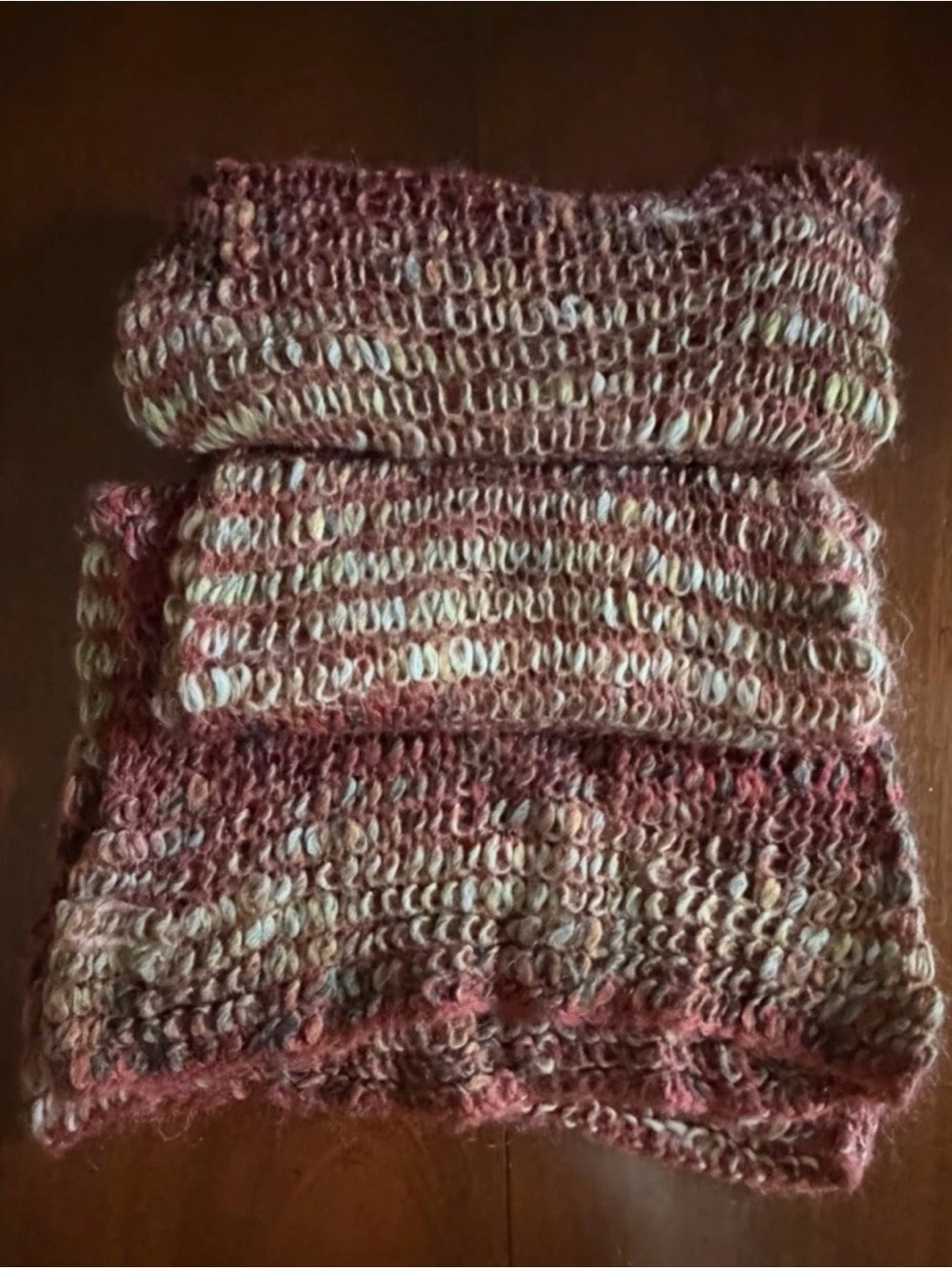 Spice Burgundy Scarf from Garnet Hill Infinity or Not